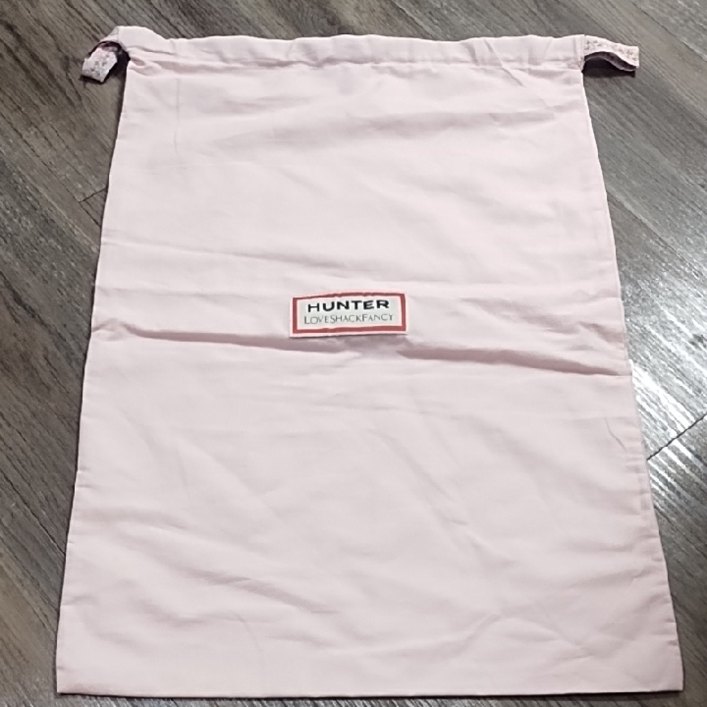 Hunter x LoveShackFancy Pink Dust Bag